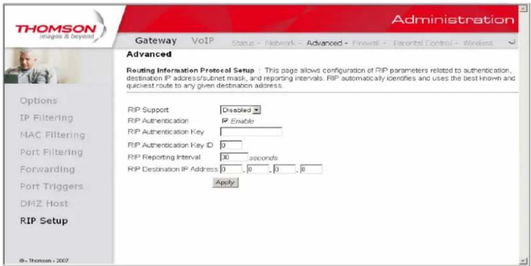 THOMSON TWG870 - Chapter 2: WEB Configuration - 1