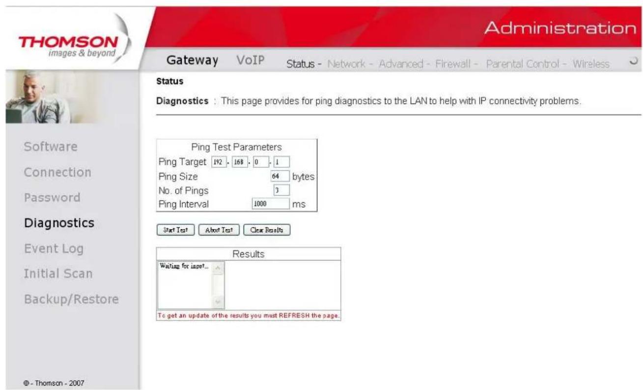 THOMSON TWG870 - Chapter 2: WEB Configuration - 1