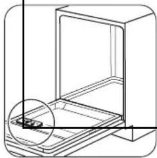 ZANUSSI ZDT11001 - Riempire il contentatore del brillantante - 3