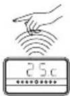 AudioSonic CL1482 - FUNÇÃO DO SENSOR DE INFRA-VERMELHOS - 1