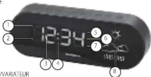 AudioSonic CL1489 - VUE ARRIÈRE - 1