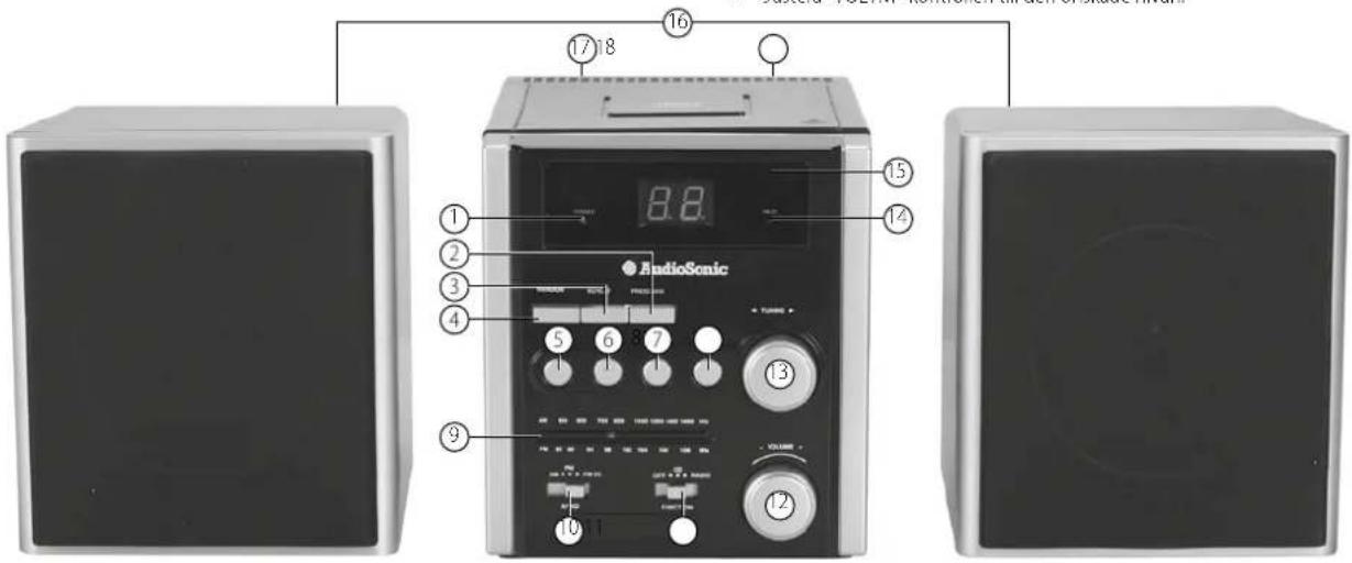 AudioSonic HF1250 - Allmän användning - 1