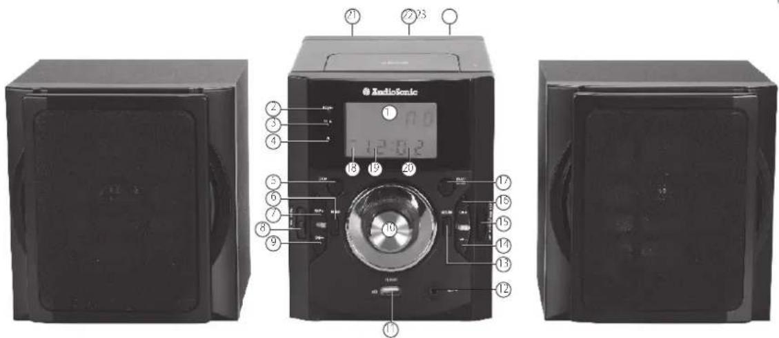 AudioSonic HF1253 - TELECOMANDO - 2