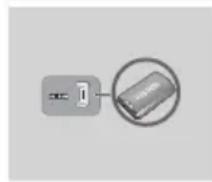 SAMSUNG E8500BD - Sluit een USB-apparaat aan voordat u de functies Timeshift en Opgenomen tvprog. gebruikt - 2