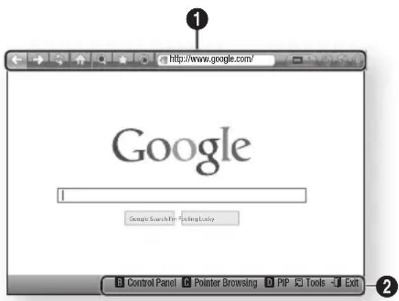 SAMSUNG E8500BD - Webbrowser in een oogopsgag - 1