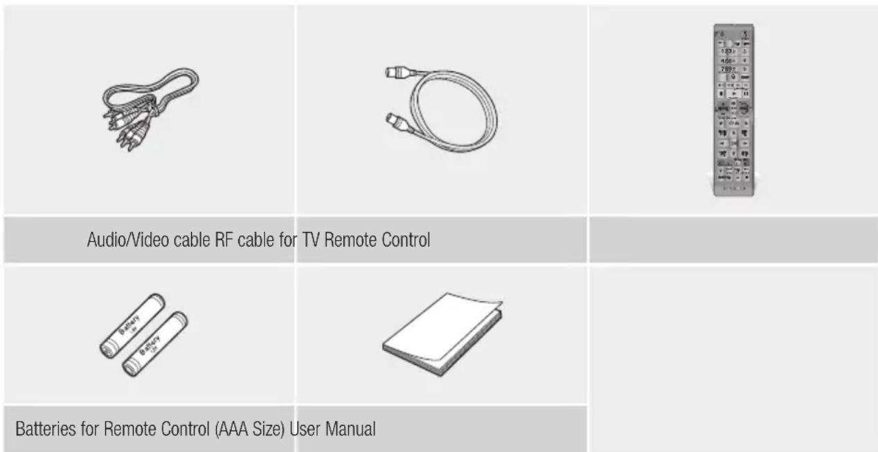 SAMSUNG E8500BD - Accessories - 1