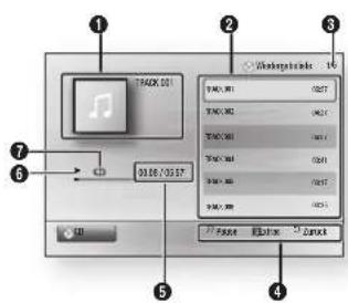 SAMSUNG BDE5300 - Bildschirmelemente für Audio-CD (CD-DA)/MP3 - 1