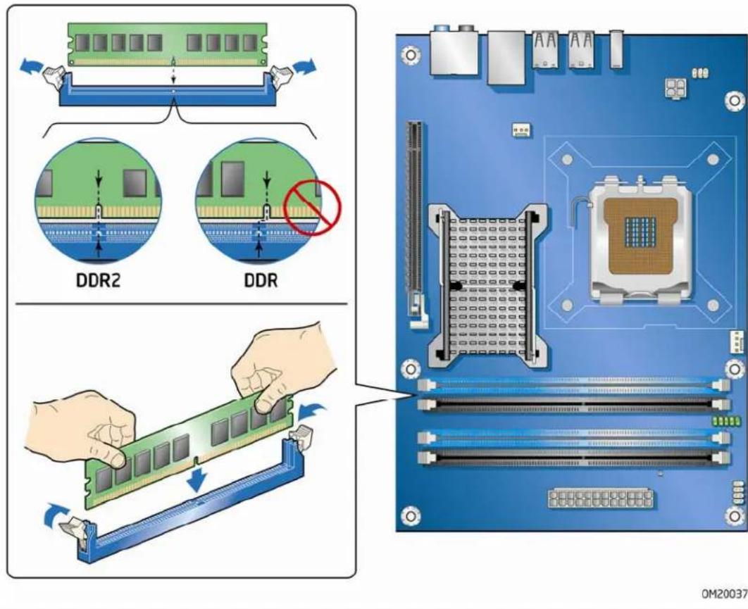 INTEL DP35DPM - NOTE - 1