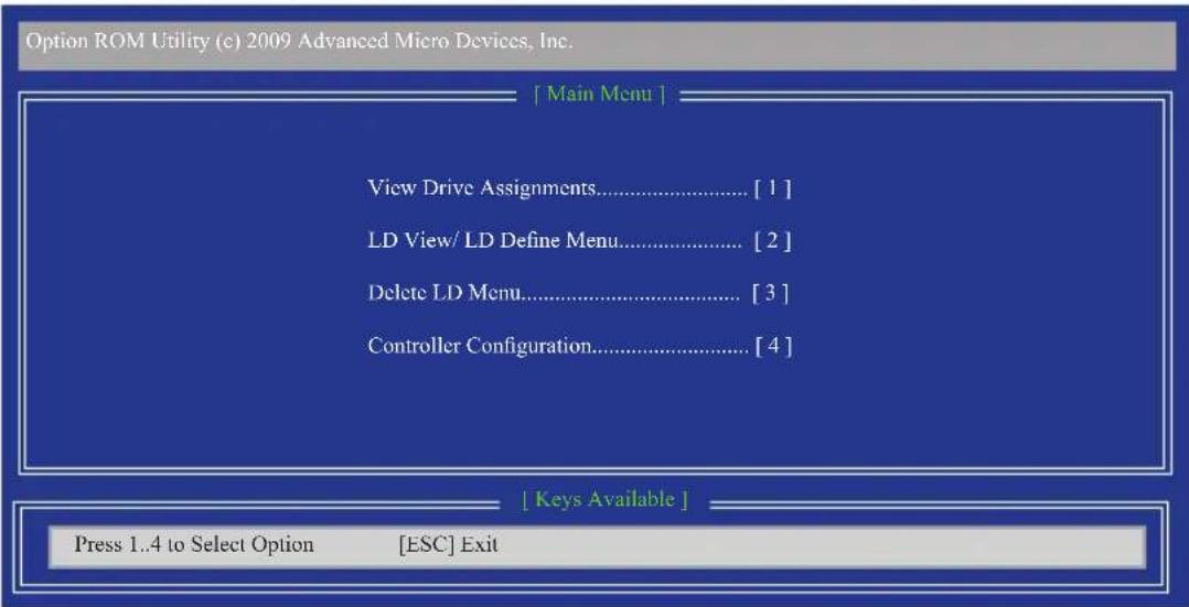 GIGABYTE GA880GMAUD2H - Main Menu (主选单): - 1