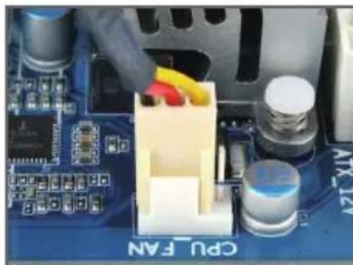 GIGABYTE GA880GMAUD2H - 1-3-2 安装散热风扇 - 4