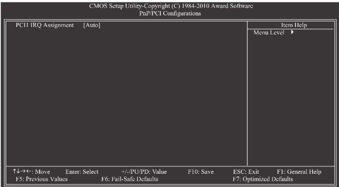 GIGABYTE GA880GMAUD2H - 2-8 PnP/PCI Configurations (即插即用与PCI程序设置) - 1