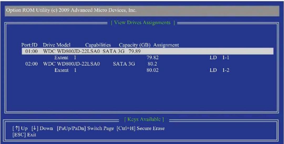 GIGABYTE GA880GMAUD2H - 查看磁盘状态 - 1