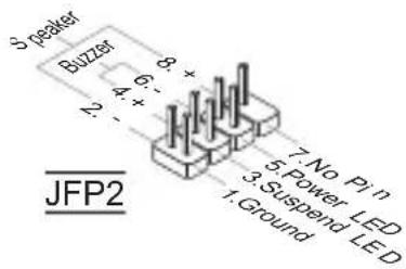 MSI G41MP26 - JFP1, JFP2 - 2