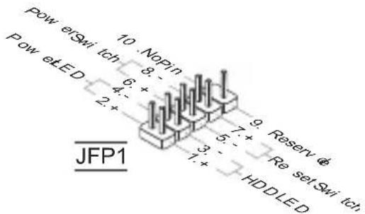 MSI G41MP26 - JFP1, JFP2 - 1