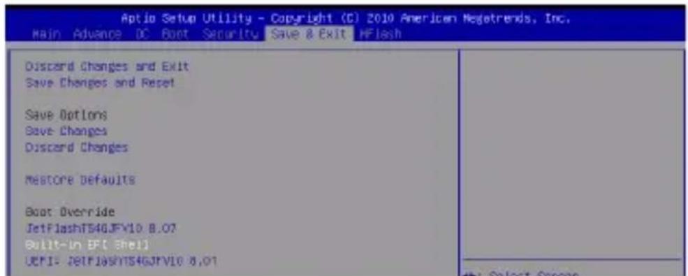MSI E350IAE45 - Save &amp; Exit - 1