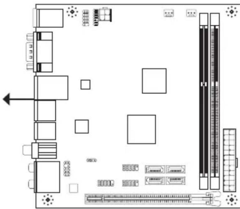 MSI E350IAE45 - TROUS TARAUDÉS - 1