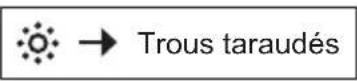 MSI H67MAE35 - Trous taraudés - 2