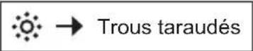 MSI H61ME33 - Trous Taraudés - 2