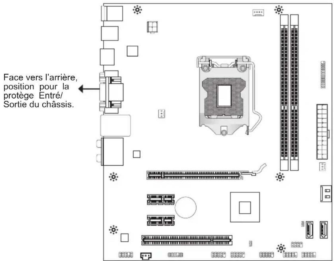 MSI H61ME33 - Trous Taraudés - 1
