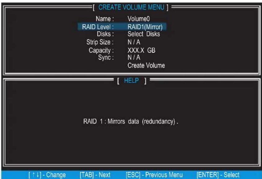 MSI Z68AGD65G3 - - Creer le Volume RAID - 1