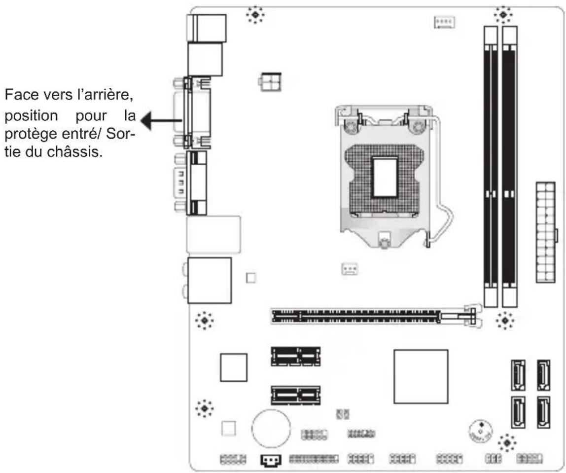 MSI H61MP22 - TROUS TARAUDÉS DE MONTAGE - 1