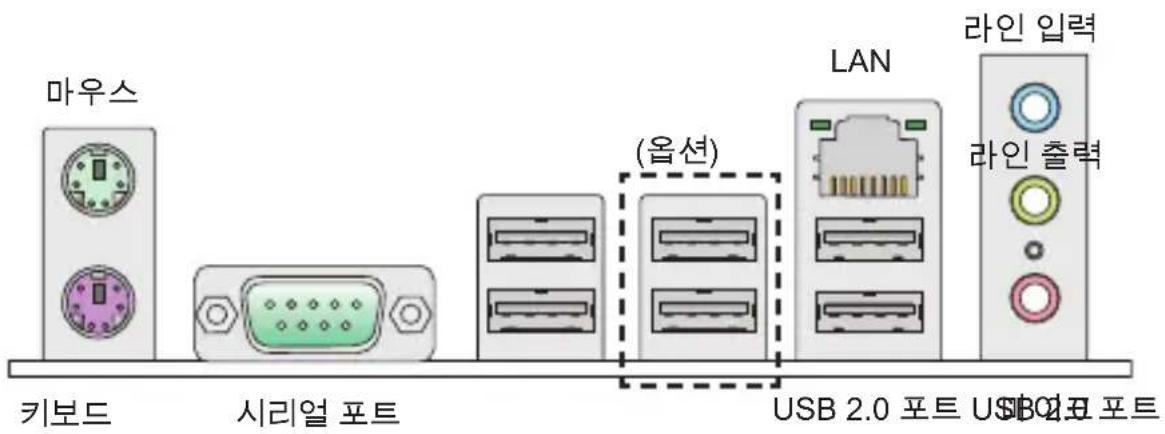 MSI 870SC45 - 후면 패널 - 1