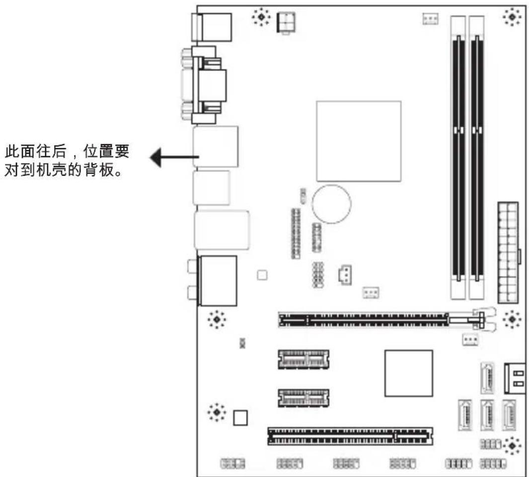 MSI E350DME33 - 螺丝孔 - 1