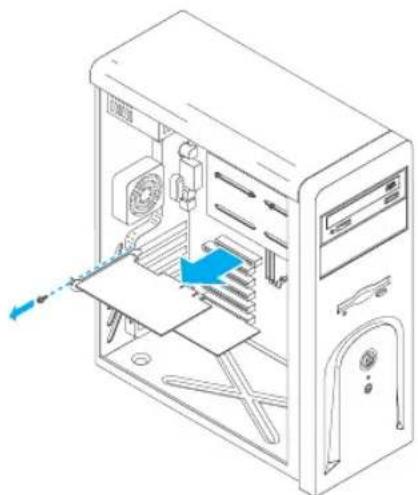 MATROX Millennium P650 LP PCI - Remove your graphics card - 1