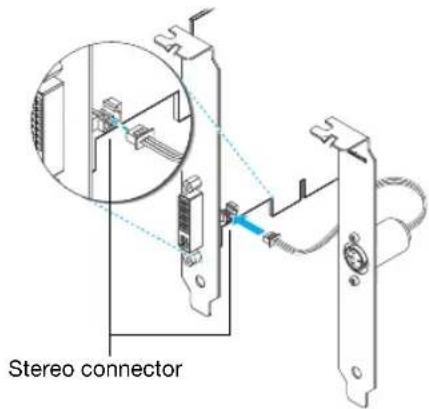 MATROX Millennium P650 LP PCI - Connect the bracket to your graphics card - 1
