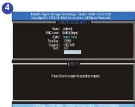 MSI GT660Ri7468BLW7P - Creating RAID Volume - 4
