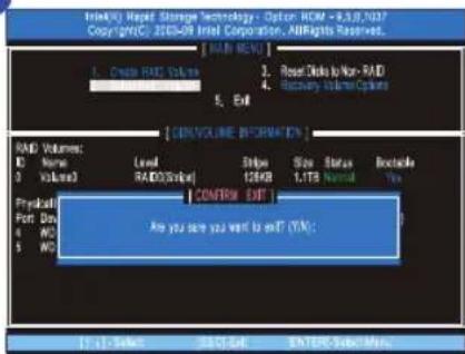 MSI GT660Ri7468BLW7P - Creating RAID Volume - 7