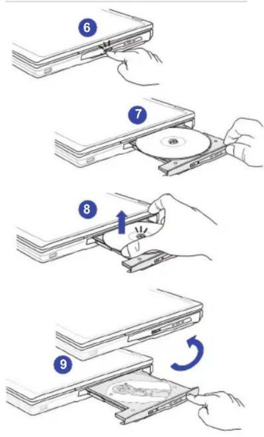 MSI GT660Ri7468BLW7P - Removing the Disk - 1