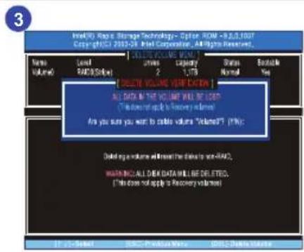 MSI GT660Ri7468BLW7P - Deleting RAID Volume - 3