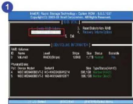 MSI GT660Ri7468BLW7P - Deleting RAID Volume - 1