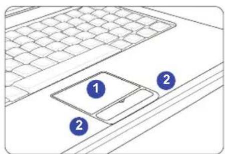 MSI GT660Ri7468BLW7P - Right / Left Buttons - 1