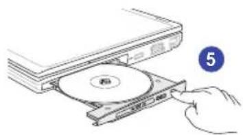 MSI FX610P3243 - Inserting the Disk - 4