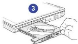 MSI FX610P3243 - Inserting the Disk - 2