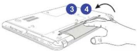 MSI FX610P3243 - Installing the Battery Pack - 3