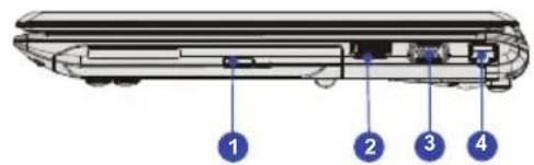 MSI FX610P3243 - Right Side View - 1
