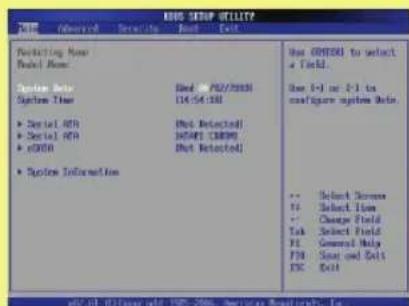MSI FX610P3243 - BIOS Setup Menu - 1