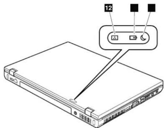 LENOVO ThinkPad T510i - Statusindicators - 2