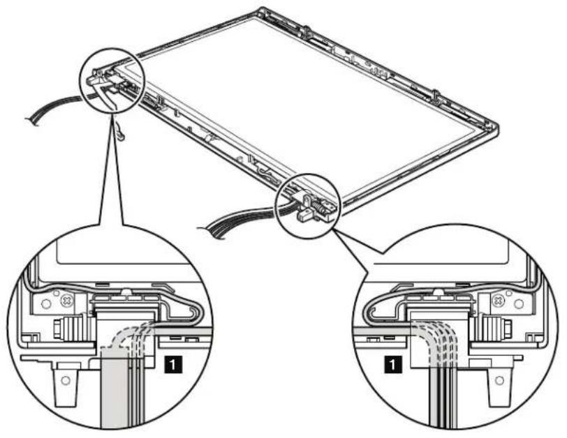 LENOVO ThinkPad T510i - 2040LCDcable,cameracable,LCDpanel,andhinges - 1