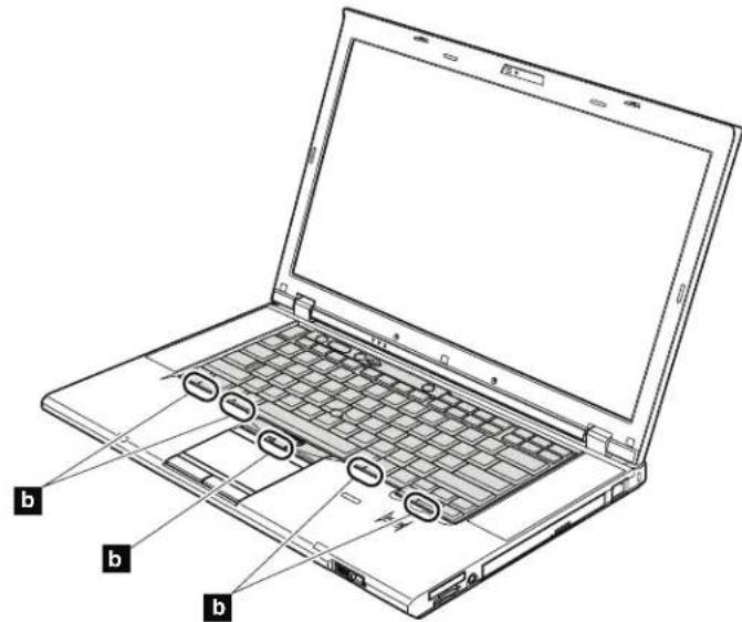 LENOVO ThinkPad T510i - Table18.Installationstepsofkeyboard(continued) - 2