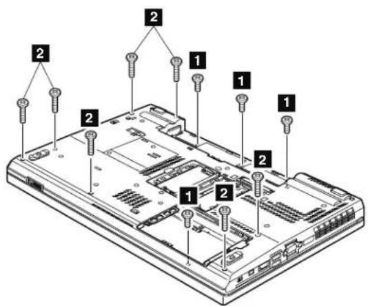 LENOVO ThinkPad T510i - 1100Keyboardbezelassembly - 3