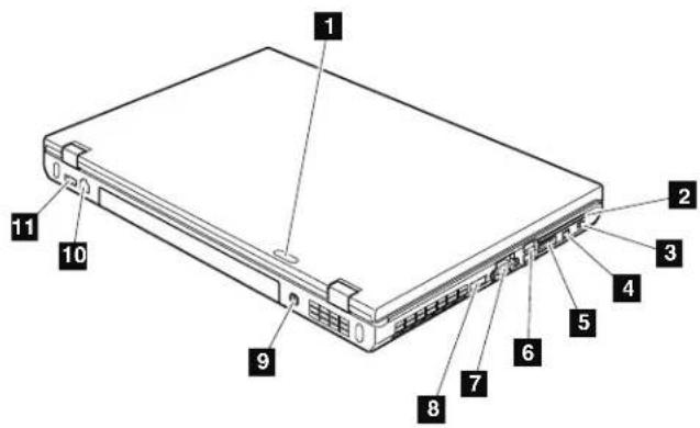 LENOVO ThinkPad T510i - Rearview - 2