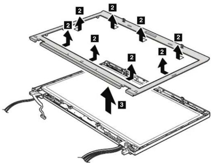 LENOVO ThinkPad T510i - 2010LCDbezelassembly - 2