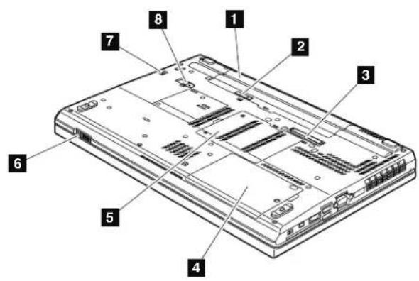 LENOVO ThinkPad T510i - Bottomview - 1