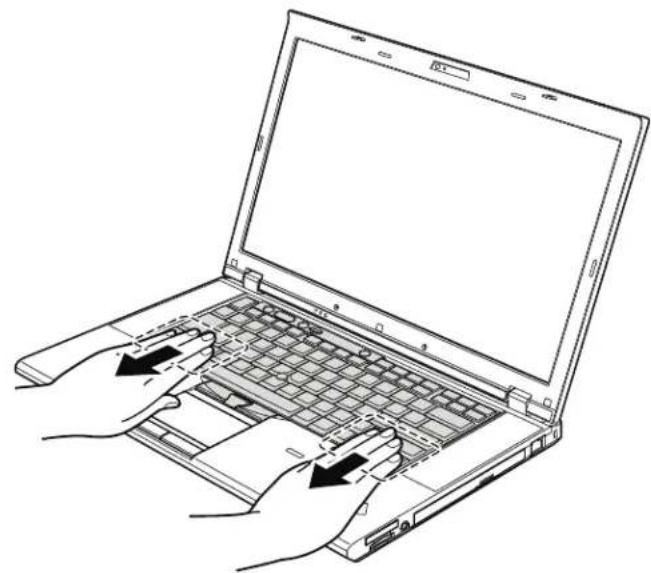 LENOVO ThinkPad T510i - Table18.Installationstepsofkeyboard(continued) - 1