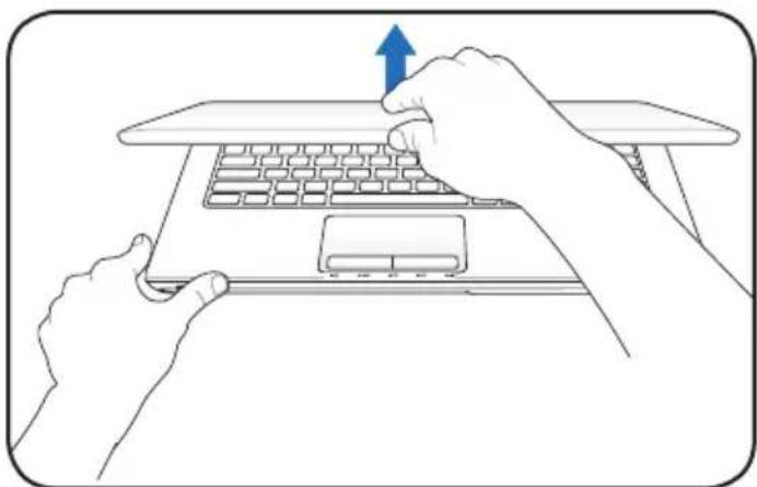 ASUS K53TKSX023V - Het LCD-schem openen - 1