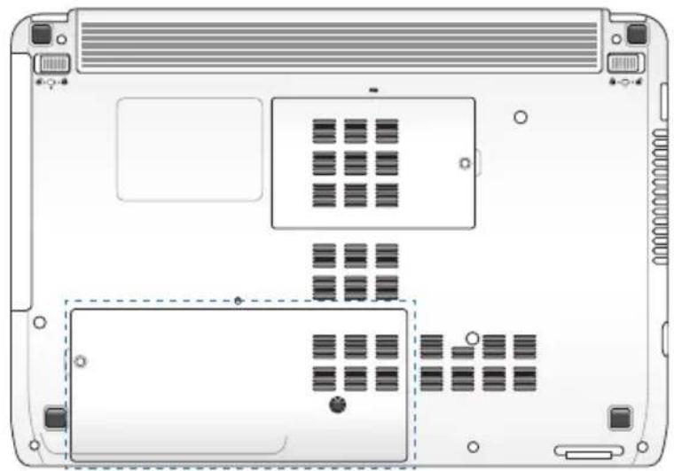 ASUS K53TKSX023V - De harde schijf installeren: - 4